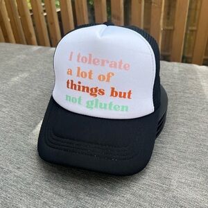 Black and White Trucker Hat